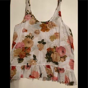 Insight Dressy Floral Tank
